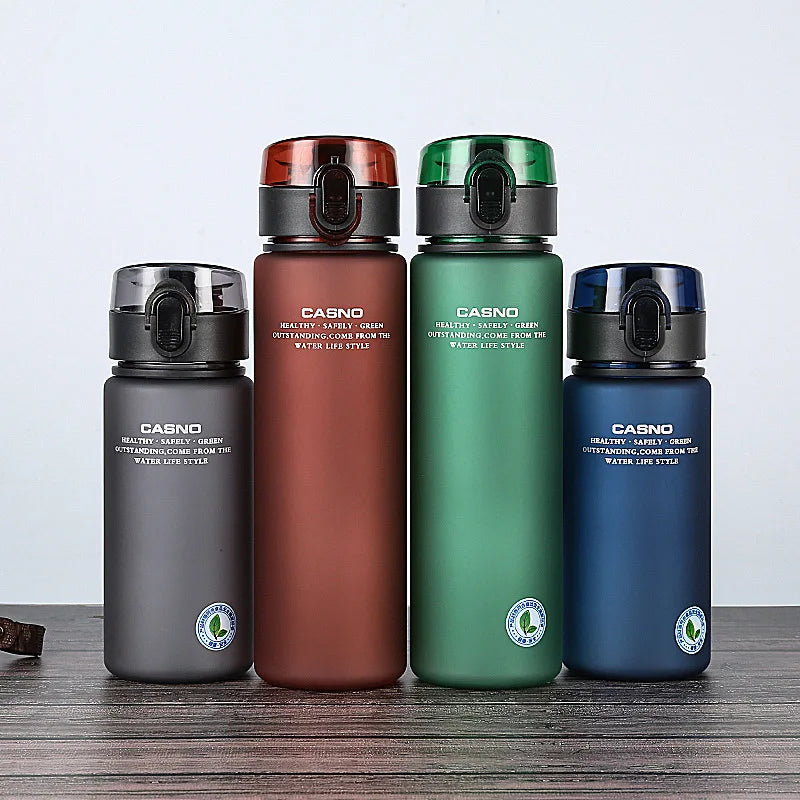 New 9 Colors BPA Free Leak Proof Sports Water Bottle High Quality Tour Hiking Portable My Favorite Drink Bottles Cup 560/400ml