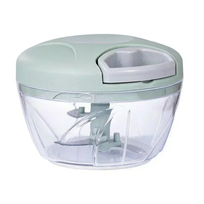 Manual Vegetable Chopper - Hand Pull Food Processor For Quick & Easy Cutting