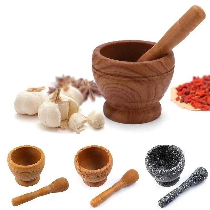 Kitchen Small cooking mortar & pestle
