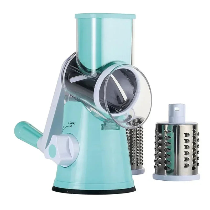 Rotary  vegetable slicer & shredder - Multifunction kitchen Gadget