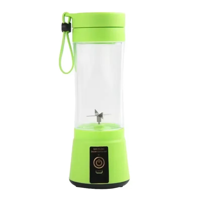 Portable USB Elevtric Juicer Blender - Rechargeable Smoothie & Juice Maker 380ml