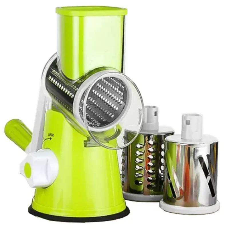 Rotary  vegetable slicer & shredder - Multifunction kitchen Gadget