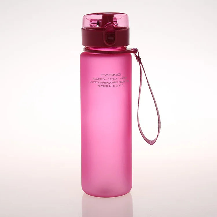 New 9 Colors BPA Free Leak Proof Sports Water Bottle High Quality Tour Hiking Portable My Favorite Drink Bottles Cup 560/400ml
