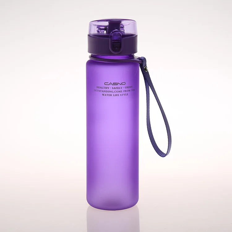 New 9 Colors BPA Free Leak Proof Sports Water Bottle High Quality Tour Hiking Portable My Favorite Drink Bottles Cup 560/400ml